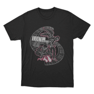 Lucy Bedroque Kuru Lives Unisex T Shirt Black