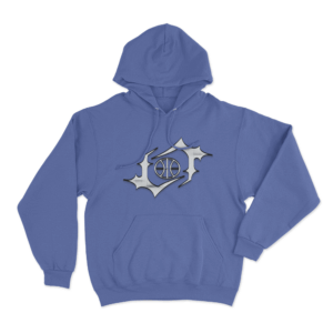 Unmusique Cover Unisex Hoodie Blue